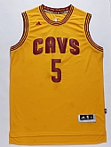 Cleveland Cavaliers #5 J.R. Smith Revolution 30 Swingman Yellow Jerseys,baseball caps,new era cap wholesale,wholesale hats