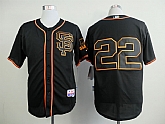 San Francisco Giants #22 Clark 2015 Black SF Edition Jersey,baseball caps,new era cap wholesale,wholesale hats
