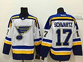 St. Louis Blues #17 Jaden Schwartz 2014 White Jerseys,baseball caps,new era cap wholesale,wholesale hats