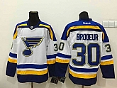 St. Louis Blues #30 Martin Brodeur 2014 White Jerseys,baseball caps,new era cap wholesale,wholesale hats