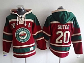 Minnesota Wilds #20 Ryan Suter Red Hoodie,baseball caps,new era cap wholesale,wholesale hats
