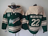 Minnesota Wilds #22 Cal Clutterbuck Green Hoodie,baseball caps,new era cap wholesale,wholesale hats