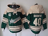 Minnesota Wilds #40 Dubnyk Green Hoodie,baseball caps,new era cap wholesale,wholesale hats