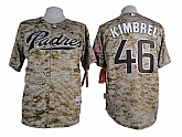 San Diego Padres #46 Kimbrel Camo Cool Base Jerseys,baseball caps,new era cap wholesale,wholesale hats