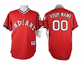 Customized Cleveland Indians MLB Jerseys-Men's Stitched 1974 Turn Back The Clock Red Jersey,baseball caps,new era cap wholesale,wholesale hats