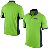 Seattle Seahawks Team Logo Green Polo Shirt,baseball caps,new era cap wholesale,wholesale hats