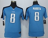 Youth Limited Nike Tennessee Titans #8 Mariota Blue Jerseys,baseball caps,new era cap wholesale,wholesale hats