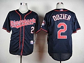 Minnesota Twins #2 Dozier Dark Blue Cool Base Jerseys,baseball caps,new era cap wholesale,wholesale hats