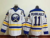 Buffalo Sabres #11 Perreault White CCM Throwback Jerseys,baseball caps,new era cap wholesale,wholesale hats