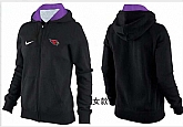 Womens Arizona Cardinals Team Logo 2015 Full Zip Hoodie-16,baseball caps,new era cap wholesale,wholesale hats