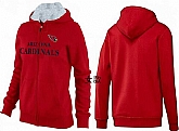 Womens Arizona Cardinals Team Logo 2015 Full Zip Hoodie-32,baseball caps,new era cap wholesale,wholesale hats
