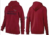 Womens Arizona Cardinals Team Logo 2015 Full Zip Hoodie-37,baseball caps,new era cap wholesale,wholesale hats