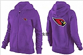 Womens Arizona Cardinals Team Logo 2015 Full Zip Hoodie-59,baseball caps,new era cap wholesale,wholesale hats