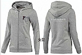 Womens Atlanta Falcons Team Logo 2015 Full Zip Hoodie-44,baseball caps,new era cap wholesale,wholesale hats