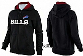Womens Buffalo Bills Team Logo 2015 Full Zip Hoodie-21,baseball caps,new era cap wholesale,wholesale hats