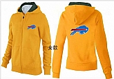 Womens Buffalo Bills Team Logo 2015 Full Zip Hoodie-47,baseball caps,new era cap wholesale,wholesale hats