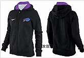 Womens Buffalo Bills Team Logo 2015 Full Zip Hoodie-71,baseball caps,new era cap wholesale,wholesale hats