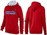 Womens Carolina Panthers Team Logo 2015 Full Zip Hoodie-19,baseball caps,new era cap wholesale,wholesale hats