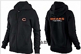 Womens Chicago Bears Team Logo 2015 Full Zip Hoodie-50,baseball caps,new era cap wholesale,wholesale hats