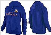Womens Cincinnati Bengals Team Logo 2015 Full Zip Hoodie-10,baseball caps,new era cap wholesale,wholesale hats