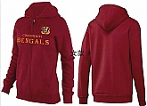 Womens Cincinnati Bengals Team Logo 2015 Full Zip Hoodie-13,baseball caps,new era cap wholesale,wholesale hats