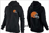 Womens Cleveland Browns Team Logo 2015 Full Zip Hoodie-57,baseball caps,new era cap wholesale,wholesale hats