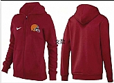 Womens Cleveland Browns Team Logo 2015 Full Zip Hoodie-64,baseball caps,new era cap wholesale,wholesale hats