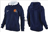 Womens Cleveland Browns Team Logo 2015 Full Zip Hoodie-66,baseball caps,new era cap wholesale,wholesale hats