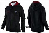 Womens Dallas Cowboys Team Logo 2015 Full Zip Hoodie-24,baseball caps,new era cap wholesale,wholesale hats