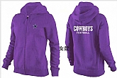 Womens Dallas Cowboys Team Logo 2015 Full Zip Hoodie-44,baseball caps,new era cap wholesale,wholesale hats
