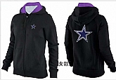 Womens Dallas Cowboys Team Logo 2015 Full Zip Hoodie-68,baseball caps,new era cap wholesale,wholesale hats