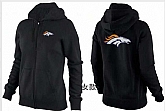 Womens Denver Broncos Team Logo 2015 Full Zip Hoodie-33,baseball caps,new era cap wholesale,wholesale hats