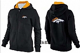 Womens Denver Broncos Team Logo 2015 Full Zip Hoodie-35,baseball caps,new era cap wholesale,wholesale hats
