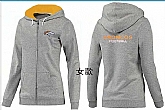 Womens Denver Broncos Team Logo 2015 Full Zip Hoodie-44,baseball caps,new era cap wholesale,wholesale hats