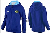 Womens Green Bay Packers Team Logo 2015 Full Zip Hoodie-116,baseball caps,new era cap wholesale,wholesale hats