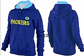 Womens Green Bay Packers Team Logo 2015 Full Zip Hoodie-15,baseball caps,new era cap wholesale,wholesale hats