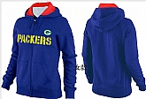 Womens Green Bay Packers Team Logo 2015 Full Zip Hoodie-25,baseball caps,new era cap wholesale,wholesale hats