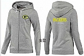 Womens Green Bay Packers Team Logo 2015 Full Zip Hoodie-52,baseball caps,new era cap wholesale,wholesale hats