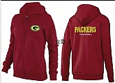 Womens Green Bay Packers Team Logo 2015 Full Zip Hoodie-54,baseball caps,new era cap wholesale,wholesale hats