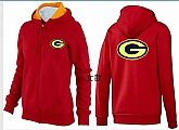 Womens Green Bay Packers Team Logo 2015 Full Zip Hoodie-64,baseball caps,new era cap wholesale,wholesale hats