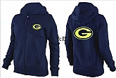 Womens Green Bay Packers Team Logo 2015 Full Zip Hoodie-73,baseball caps,new era cap wholesale,wholesale hats