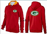 Womens Green Bay Packers Team Logo 2015 Full Zip Hoodie-81,baseball caps,new era cap wholesale,wholesale hats