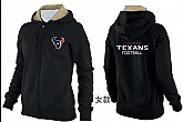 Womens Houston Texans Team Logo 2015 Full Zip Hoodie-28,baseball caps,new era cap wholesale,wholesale hats