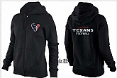 Womens Houston Texans Team Logo 2015 Full Zip Hoodie-39,baseball caps,new era cap wholesale,wholesale hats