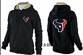 Womens Houston Texans Team Logo 2015 Full Zip Hoodie-45,baseball caps,new era cap wholesale,wholesale hats