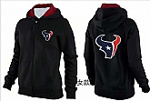 Womens Houston Texans Team Logo 2015 Full Zip Hoodie-47,baseball caps,new era cap wholesale,wholesale hats