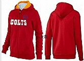Womens Indianapolis Colts Team Logo 2015 Full Zip Hoodie-20,baseball caps,new era cap wholesale,wholesale hats