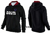 Womens Indianapolis Colts Team Logo 2015 Full Zip Hoodie-21,baseball caps,new era cap wholesale,wholesale hats