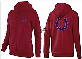 Womens Indianapolis Colts Team Logo 2015 Full Zip Hoodie-31,baseball caps,new era cap wholesale,wholesale hats
