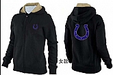 Womens Indianapolis Colts Team Logo 2015 Full Zip Hoodie-38,baseball caps,new era cap wholesale,wholesale hats